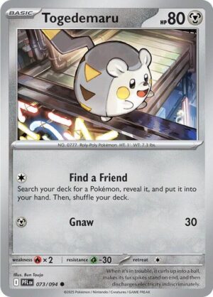 Togedemaru 073/094 - Phantasmal Flames