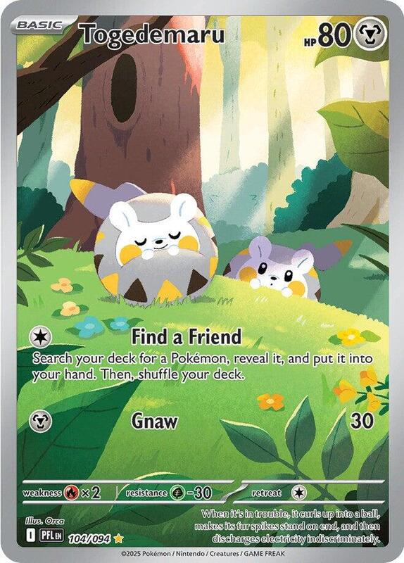 Togedemaru 104/094 - Phantasmal Flames