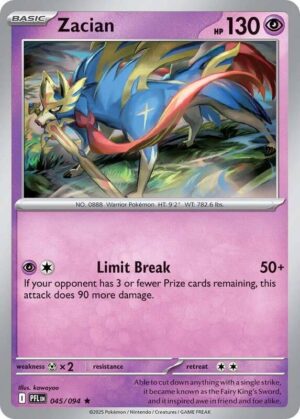 Zacian 045/094 - Phantasmal Flames