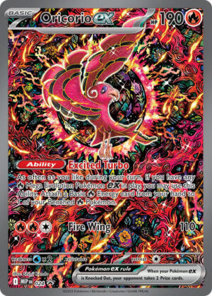 Karta Pokemon Oricorio ex - 24 - ME: Mega Evolution Promo 24