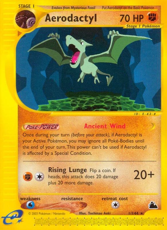 Aerodactyl 001/144 - Skyridge