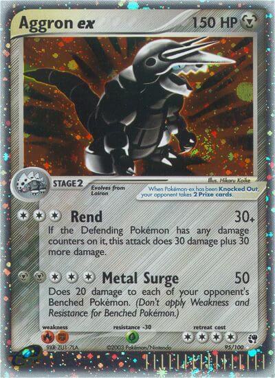 Aggron ex 95/100 - Sandstorm