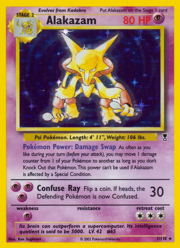 Alakazam 001/110 - Base Set 2