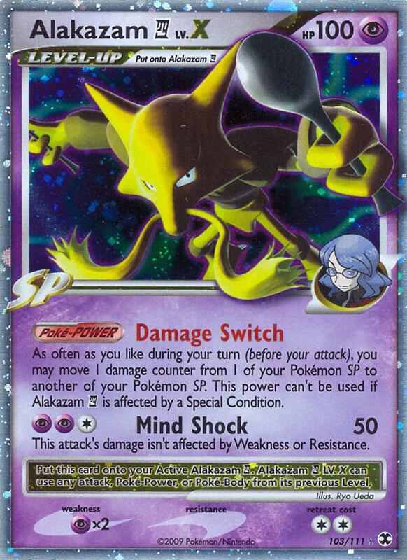 Alakazam E4 LV.X 103/111 - Rising Rivals