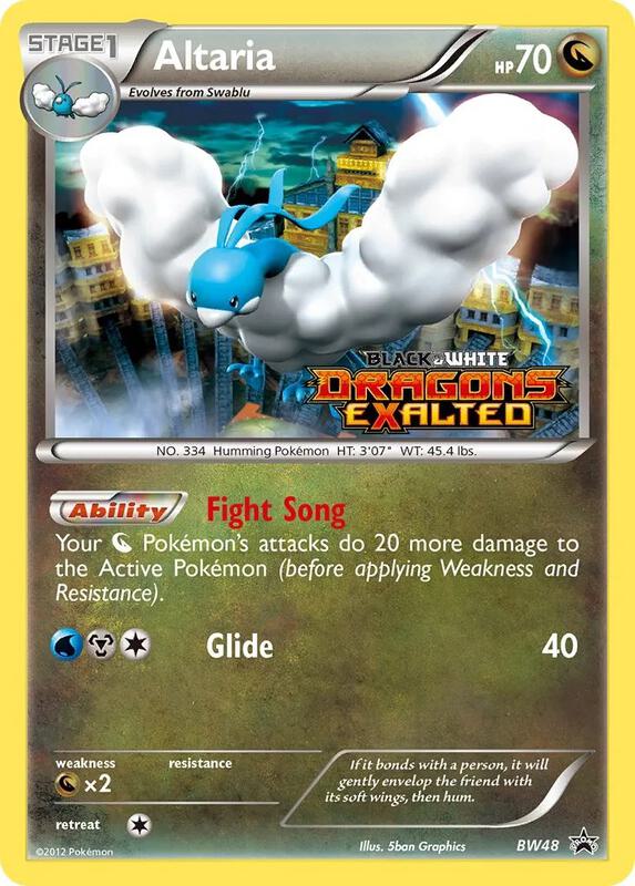 Karta Pokemon Altaria - BW48 (Prerelease) - Black and White Promos BW48