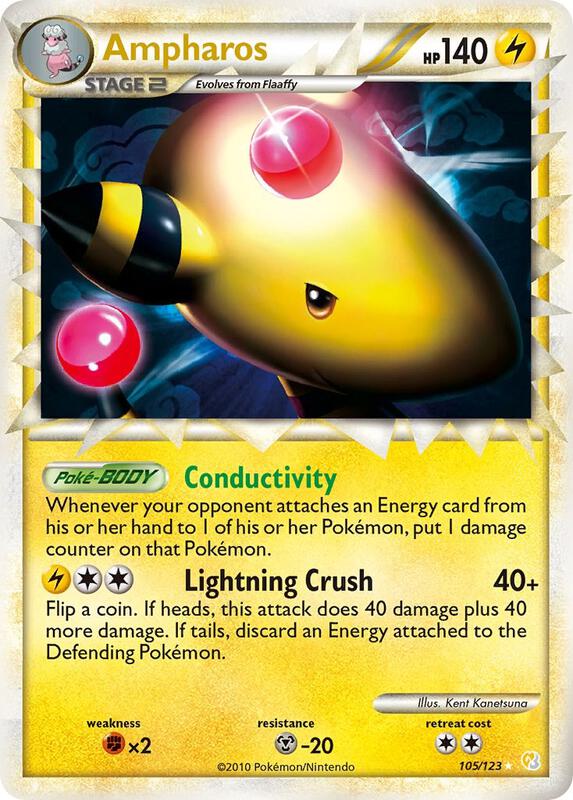 Ampharos 105/123 - HeartGold & SoulSilver