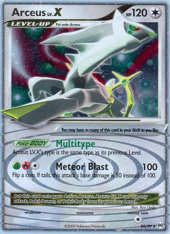 Arceus LV.X 95/99 - Arceus