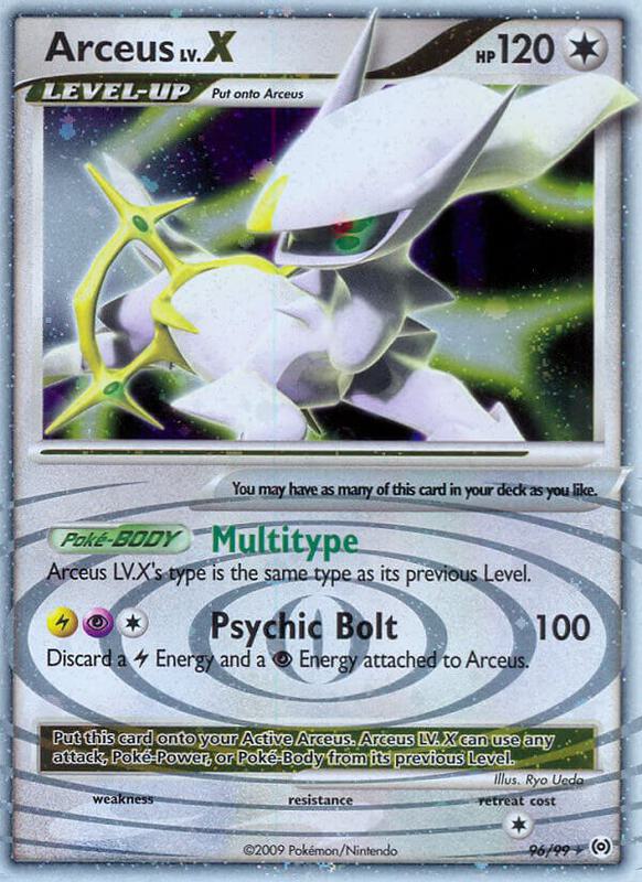 Arceus LV.X 96/99 - Arceus