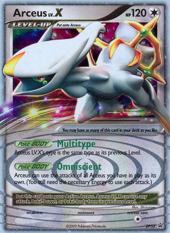 Karta Pokemon Arceus LV.X - DP53 - Diamond and Pearl Promos DP53