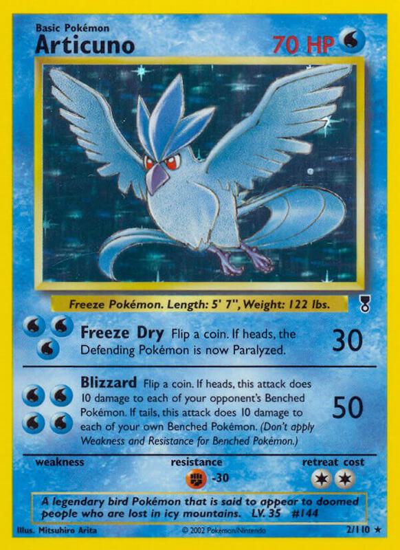 Articuno 002/110 - Legendary Collection