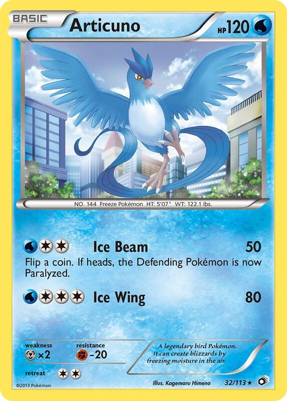Articuno 32/113 - Legendary Treasures
