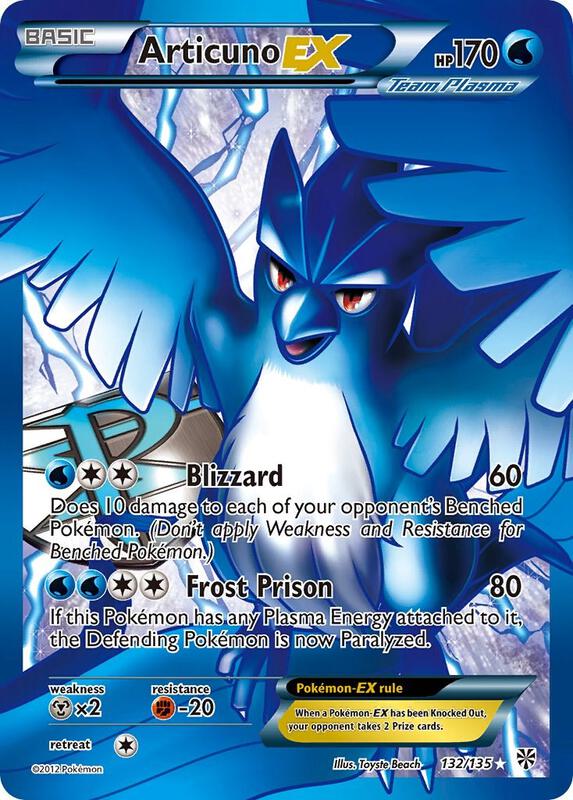 Articuno-EX 132/135 - Plasma Storm