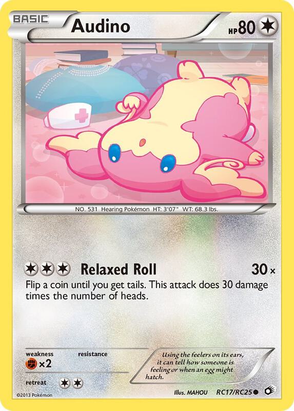 Karta Pokemon Audino - Legendary Treasures: Radiant Collection RC17/RC25