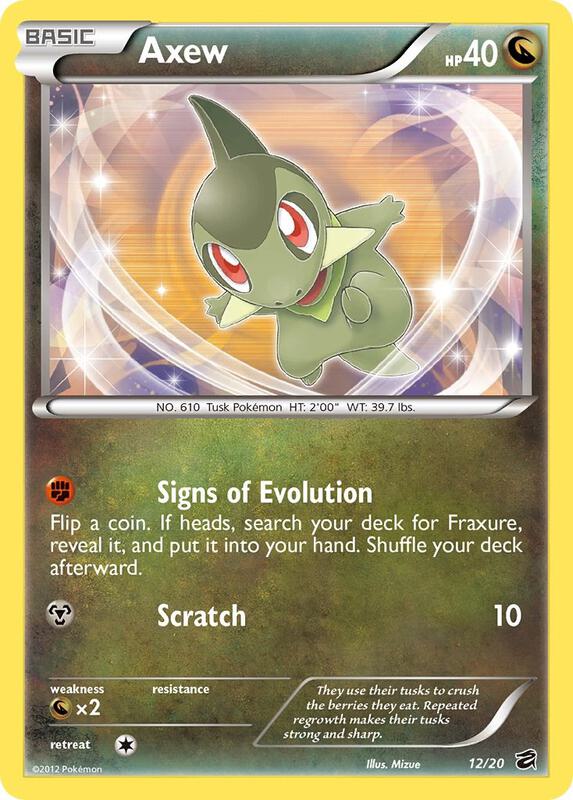 Axew 12/20 - Dragon Vault