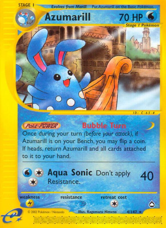 Azumarill 004/147 - Aquapolis