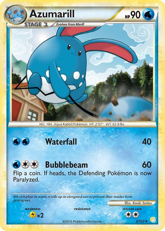 Azumarill 2/123 - HeartGold & SoulSilver