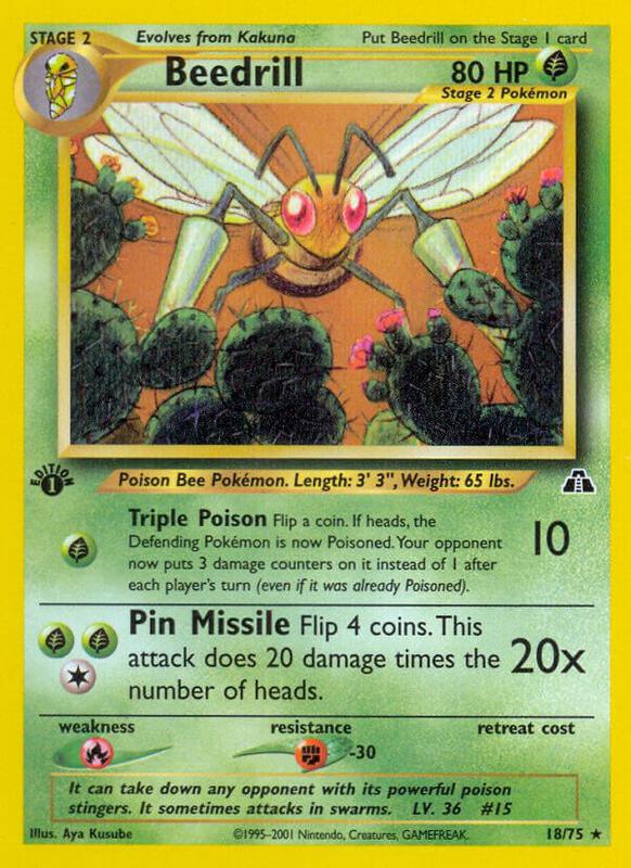 Beedrill 18/75 - Neo Discovery