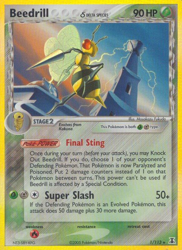 Beedrill δ 1/113 - Delta Species