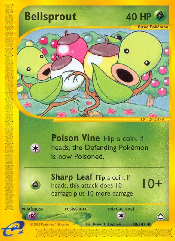 Bellsprout 068/147 - Aquapolis
