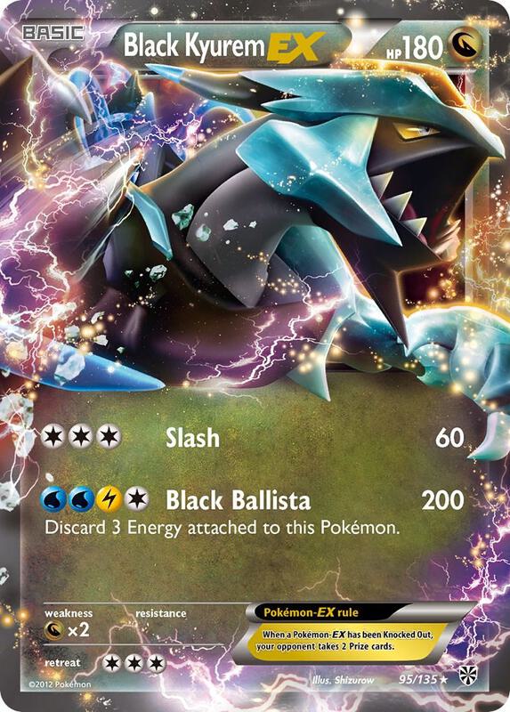 Black Kyurem-EX 95/135 - Plasma Storm