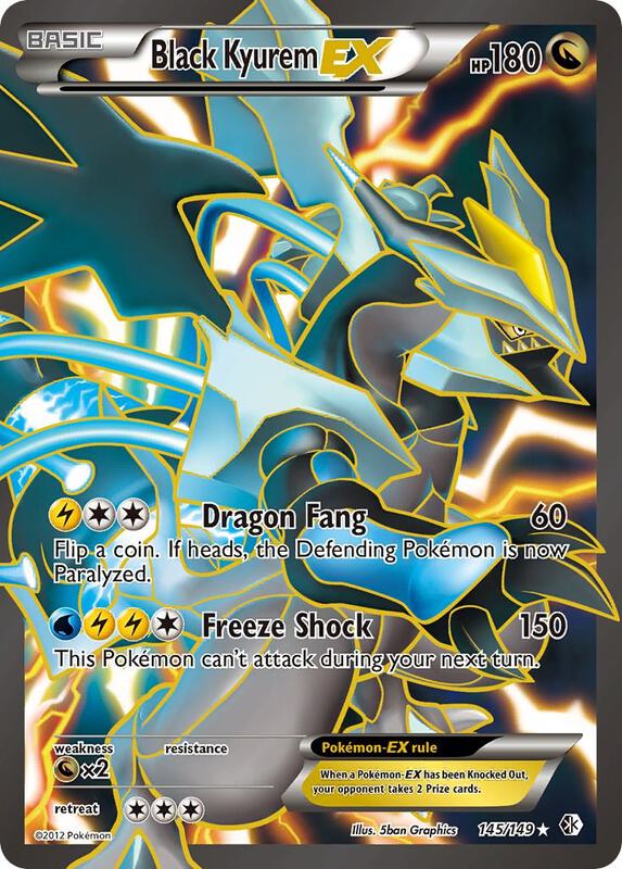 Black Kyurem-EX 145/149 - Boundaries Crossed