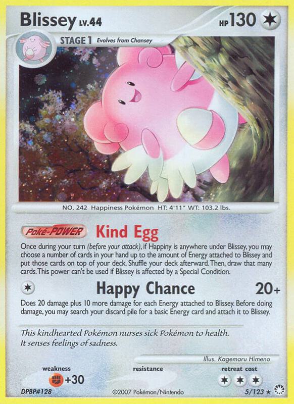 Blissey 5/123 - Mysterious Treasures