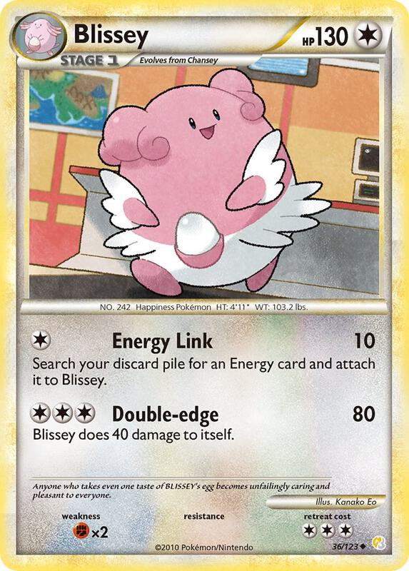 Blissey 36/123 - HeartGold & SoulSilver
