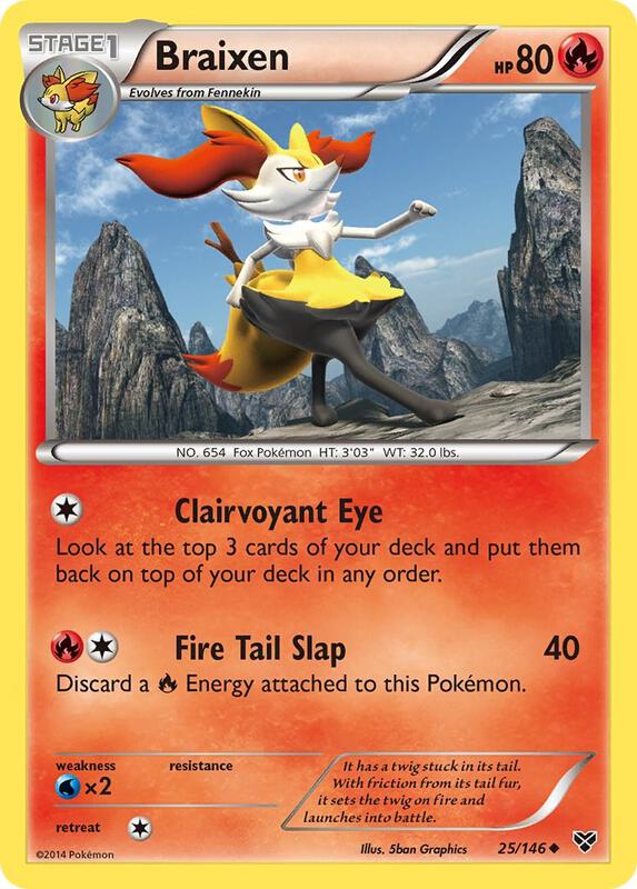 Braixen 25/146 - XY