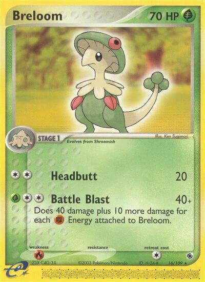 Breloom 16/109 - Ruby & Sapphire