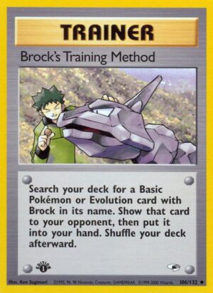 Brock's Training Method 106/132 - Gym Heroes