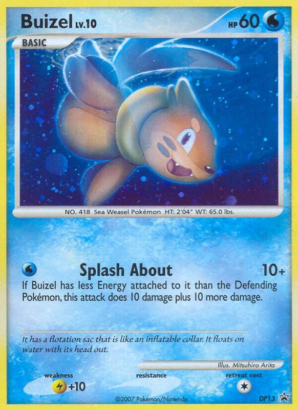 Karta Pokemon Buizel - DP13 - Diamond and Pearl Promos DP13