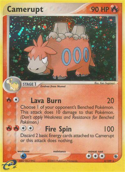 Camerupt 4/109 - Ruby & Sapphire
