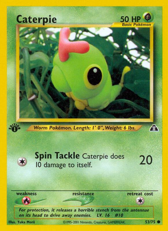 Caterpie 53/75 - Neo Discovery