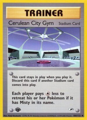 Cerulean City Gym 108/132 - Gym Heroes