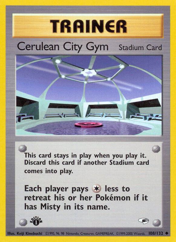 Cerulean City Gym 108/132 - Gym Heroes