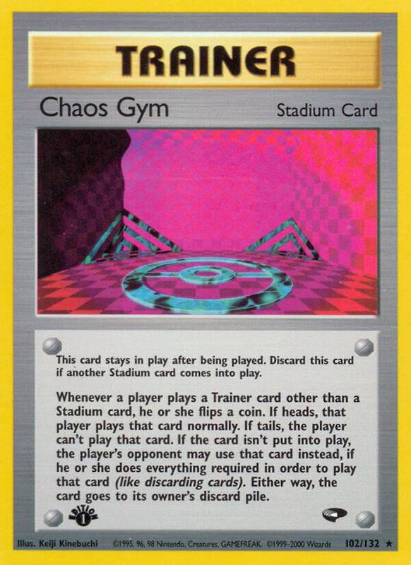 Chaos Gym 102/132 - Gym Challenge
