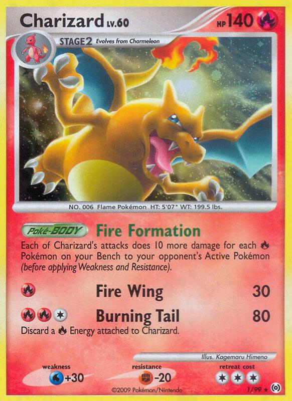 Charizard 1/99 - Arceus