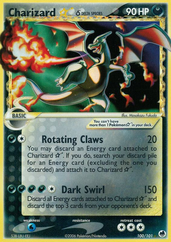 Charizard ★ δ 100/101 - Dragon Frontiers