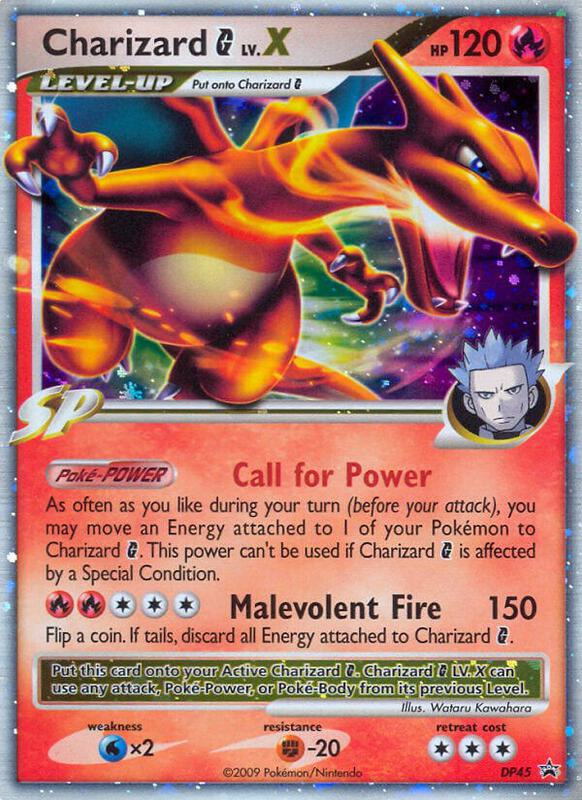 Karta Pokemon Charizard G LV.X - DP45 - Diamond and Pearl Promos DP45