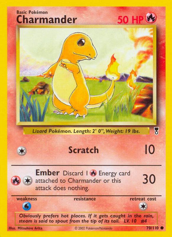 Charmander 070/110 - Legendary Collection