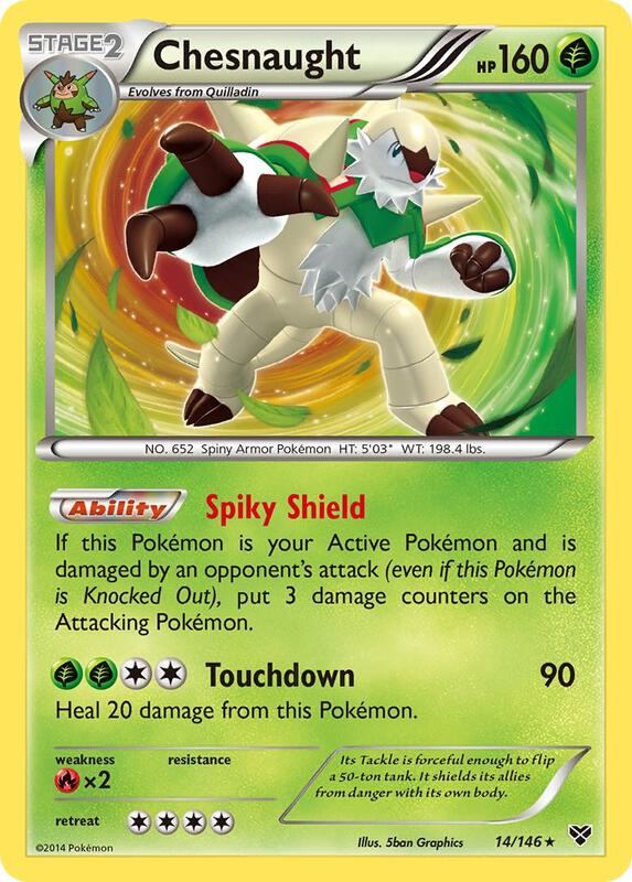 Chesnaught 14/146 - XY