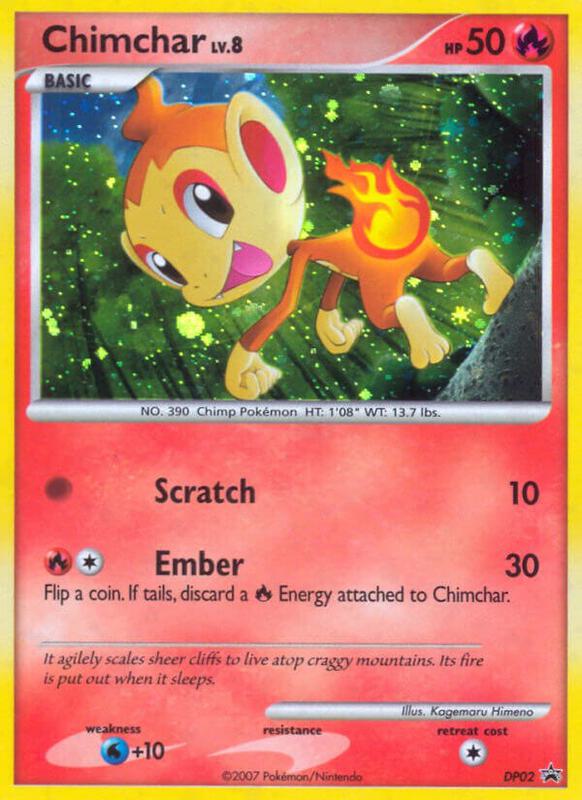 Karta Pokemon Chimchar - DP02 - Diamond and Pearl Promos DP02