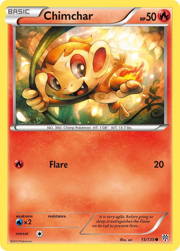Chimchar 15/135 - Plasma Storm