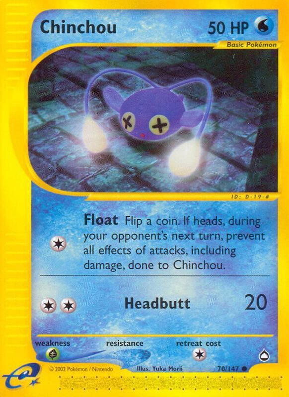 Chinchou 070/147 - Aquapolis