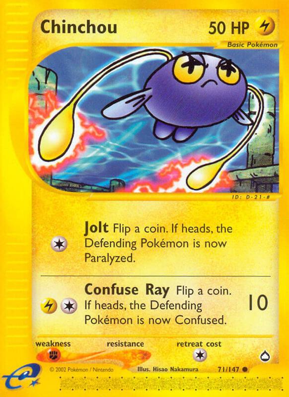 Chinchou 071/147 - Aquapolis