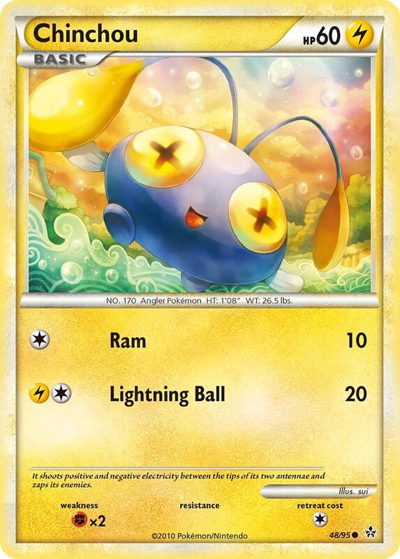 Chinchou 48/95 - HS—Unleashed