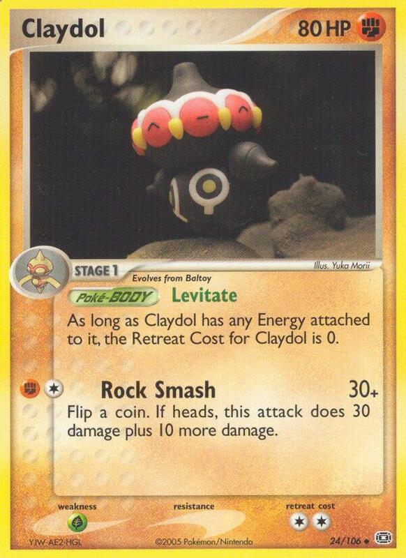 Claydol 24/106 - Emerald