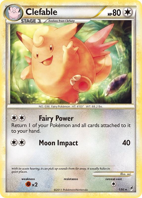Clefable 1/95 - Call of Legends