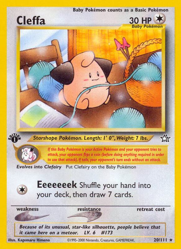 Cleffa 020/111 - Neo Genesis