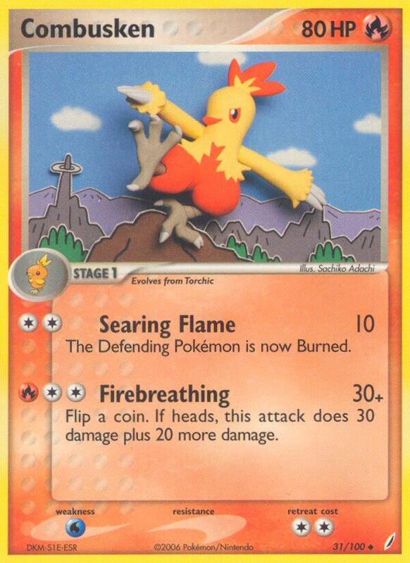 Combusken 31/100 - Crystal Guardians